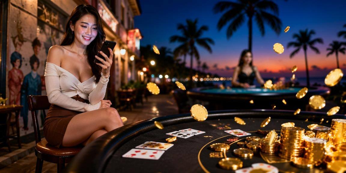 Live Baccarat dengan Dealer Sebenar di Vcity55