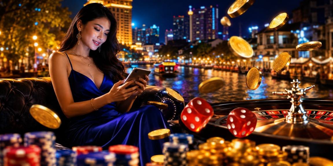 Live Baccarat dengan Dealer Sebenar di Vcity55